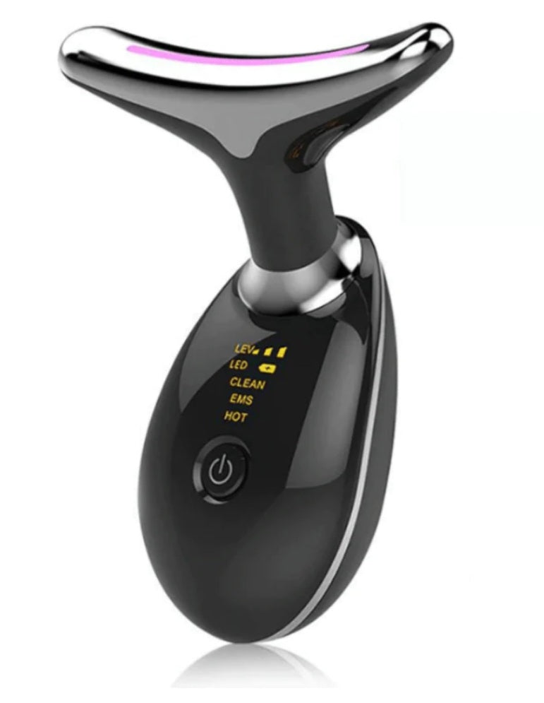 Maseajedor LED para el rejuvecimiento facial y de cuello ✨️👳